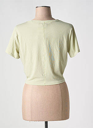 T-shirt col rond vert NIKE femme