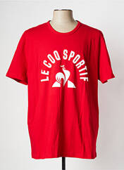 T-shirt rouge LE COQ SPORTIF pour homme seconde vue