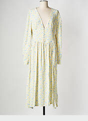 Robe mi-longue blanc NA-KD pour femme seconde vue