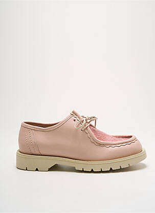 Derbies rose KLEMAN pour femme