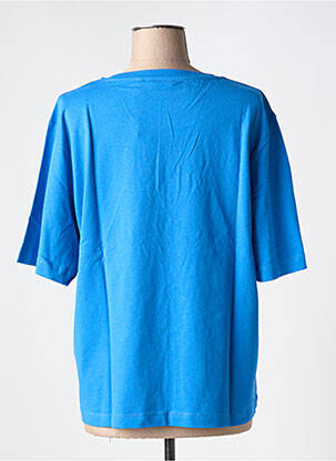 T-shirt col rond bleu B.YOUNG femme