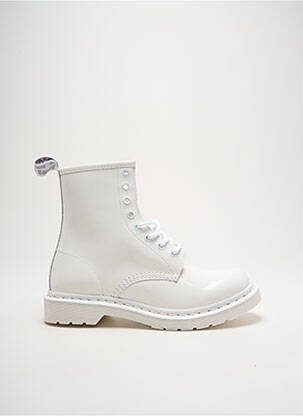 Bottines/boots blanc DR MARTENS femme