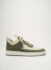 Baskets kaki FILLING PIECES pour homme seconde vue