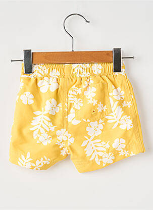 Short de bain jaune PETIT BATEAU garcon