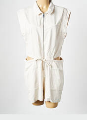 Combishort blanc MORGAN pour femme seconde vue