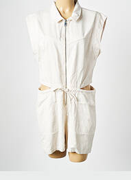 Combishort blanc MORGAN femme