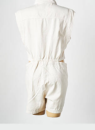 Combishort blanc MORGAN femme