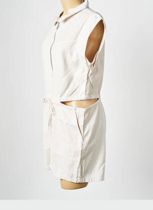 Combishort blanc MORGAN femme