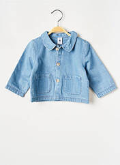 Veste casual bleu PETIT BATEAU pour fille seconde vue