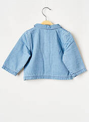 Veste casual bleu PETIT BATEAU pour fille seconde vue
