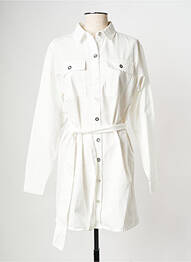 Robe courte blanc NA-KD femme