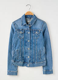 Veste en jean bleu PEPE JEANS femme