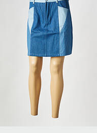 Mini-jupe bleu SEE U SOON femme