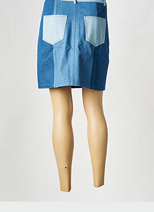 Mini-jupe bleu SEE U SOON femme