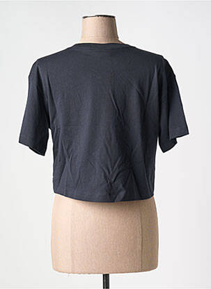 T-shirt col rond noir CHAMPION femme
