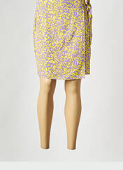 Mini-jupe jaune NOISY MAY pour femme seconde vue