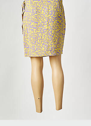 Mini-jupe jaune NOISY MAY femme
