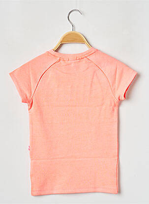 T-shirt col rond orange BILLIEBLUSH fille