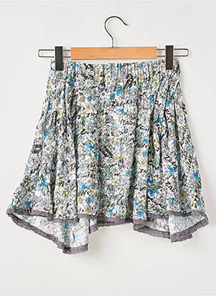 Jupe mi-longue bleu ZADIG & VOLTAIRE fille