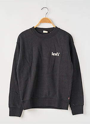 Sweat-shirt col rond noir LEVI'S femme
