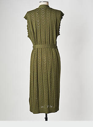 Gilet sans manche col v vert VILA femme