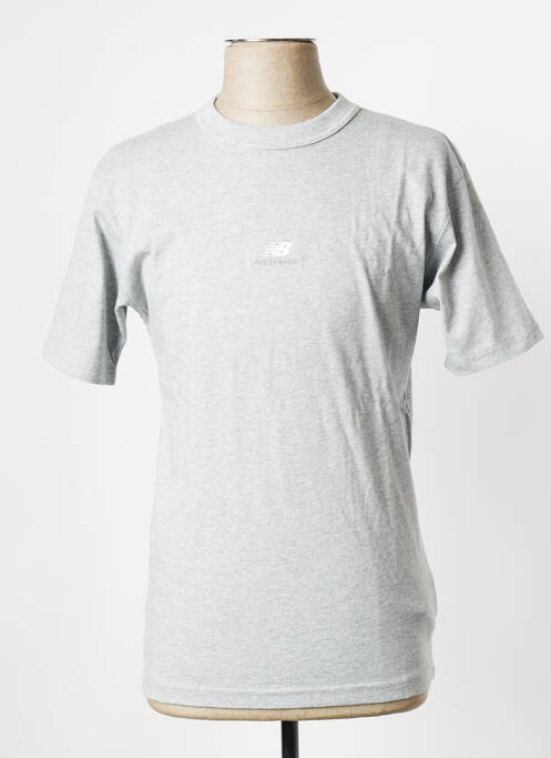 T-shirt gris NEW BALANCE pour homme