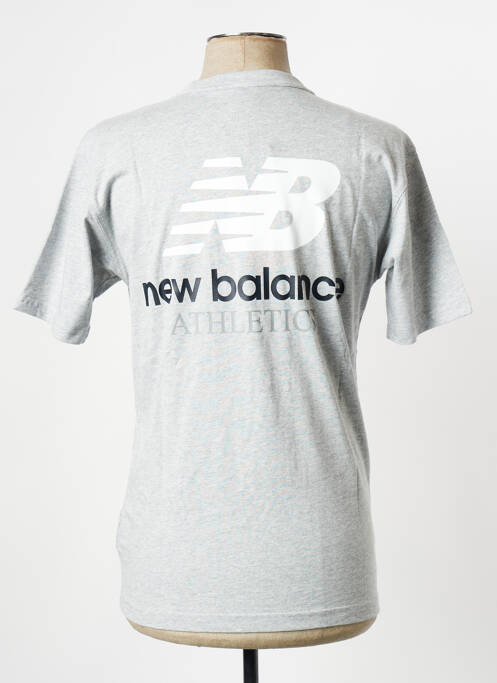 T-shirt gris NEW BALANCE pour homme