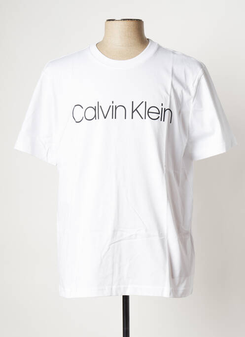 T-shirt blanc CALVIN KLEIN pour homme