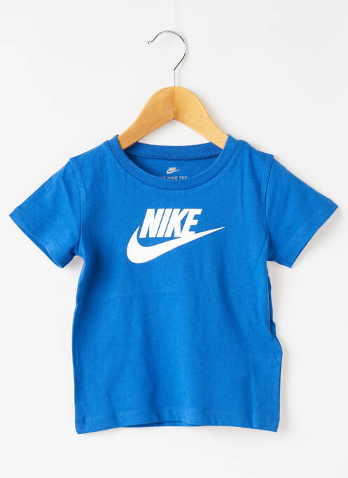 T-shirt bleu NIKE pour garçon