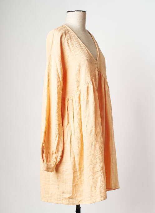 Robe courte orange VILA pour femme