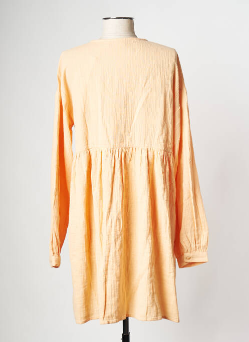 Robe courte orange VILA pour femme