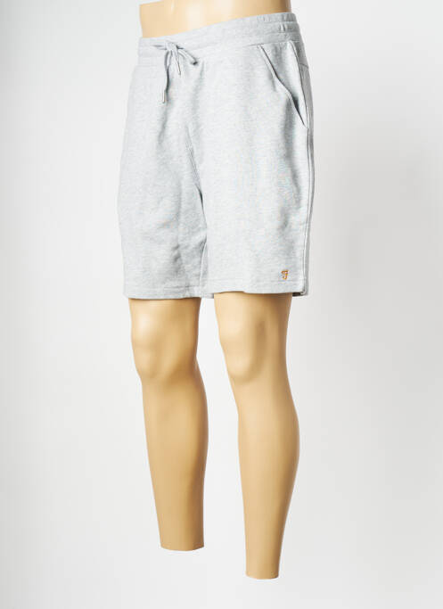 Short gris FARAH homme