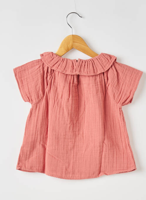 Top rose PETIT BATEAU fille