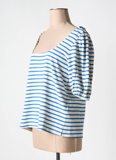 T-shirt bleu GRACE & MILA pour femme