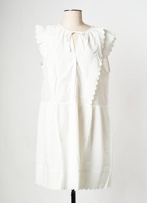Robe courte blanc ATELIER REVE pour femme