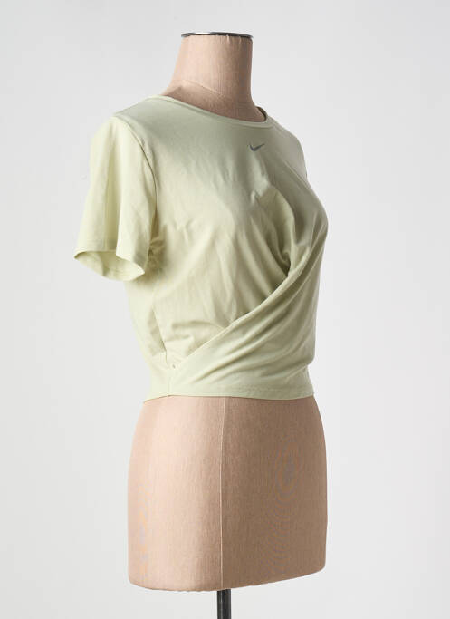 T-shirt vert NIKE pour femme