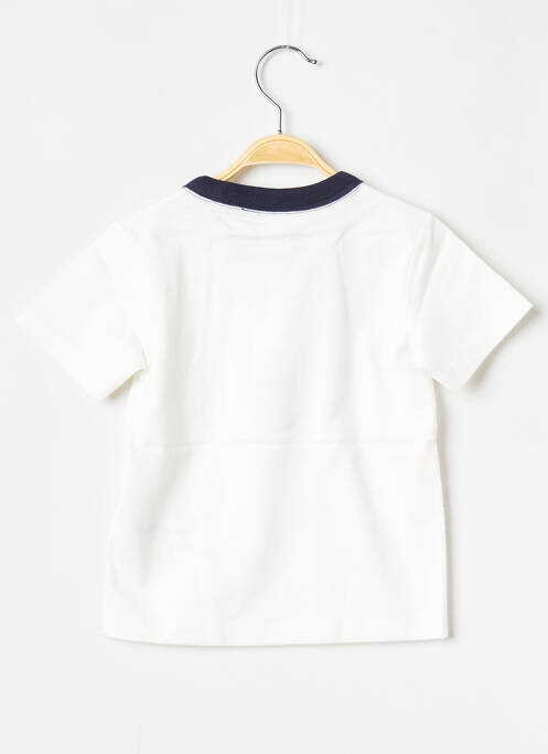 T-shirt blanc PETIT BATEAU garçon