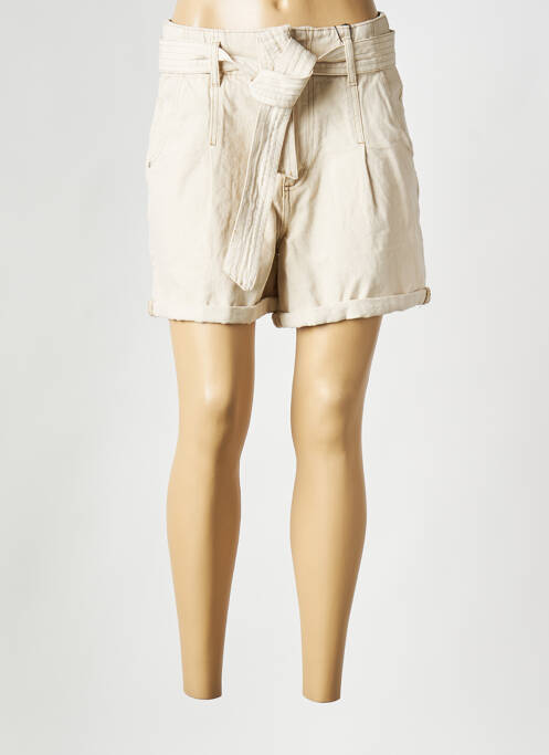 Short beige B.YOUNG pour femme