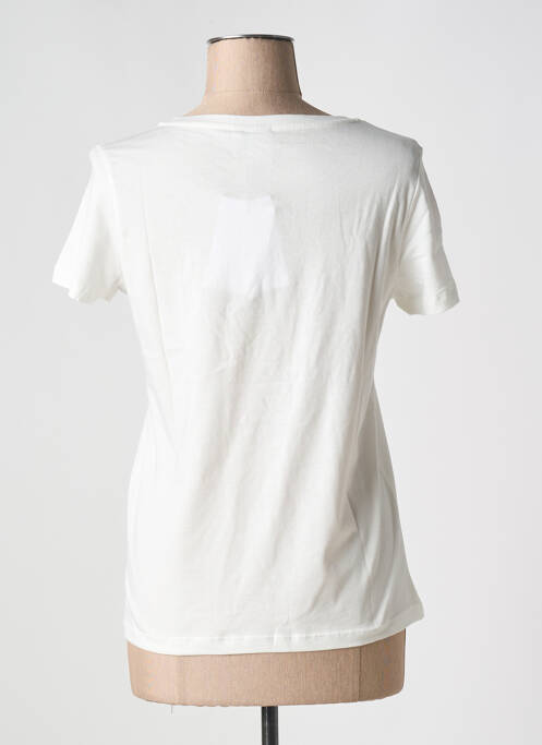 T-shirt blanc ICHI pour femme