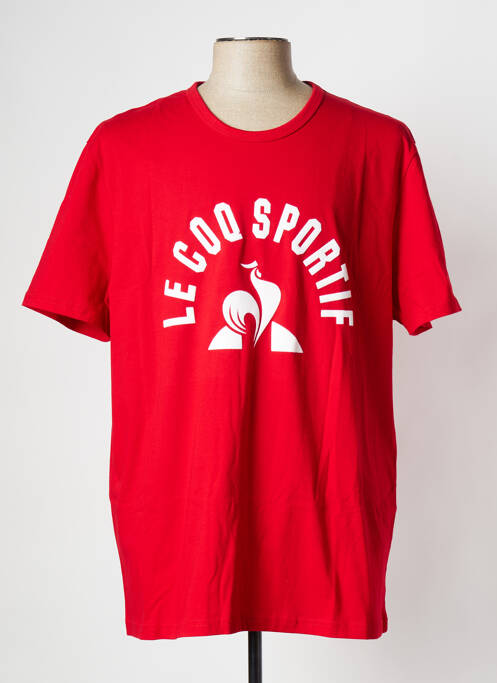 T-shirt rouge LE COQ SPORTIF pour homme