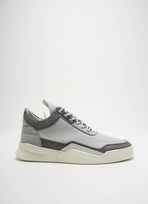 Baskets gris FILLING PIECES pour homme