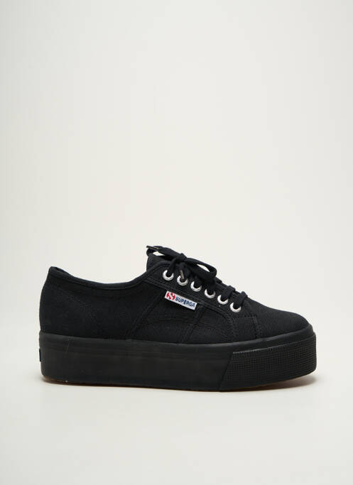 Baskets noir SUPERGA pour femme