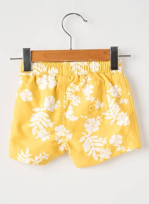 Short de bain jaune PETIT BATEAU pour garçon