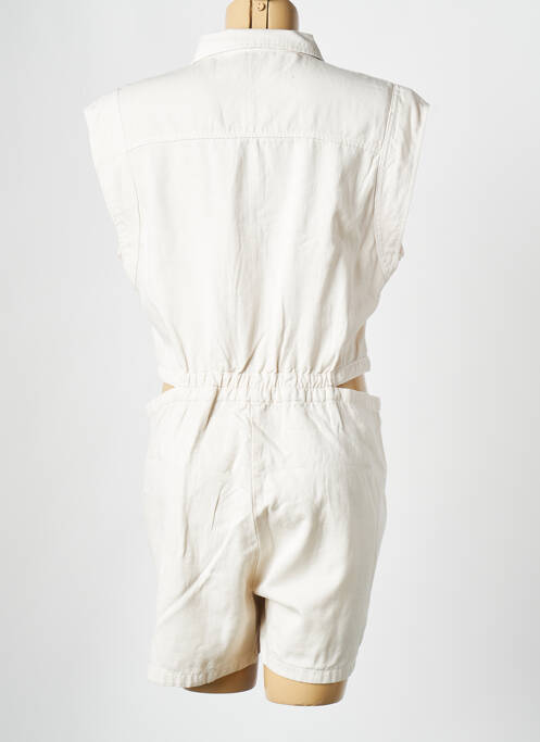 Combishort blanc MORGAN pour femme