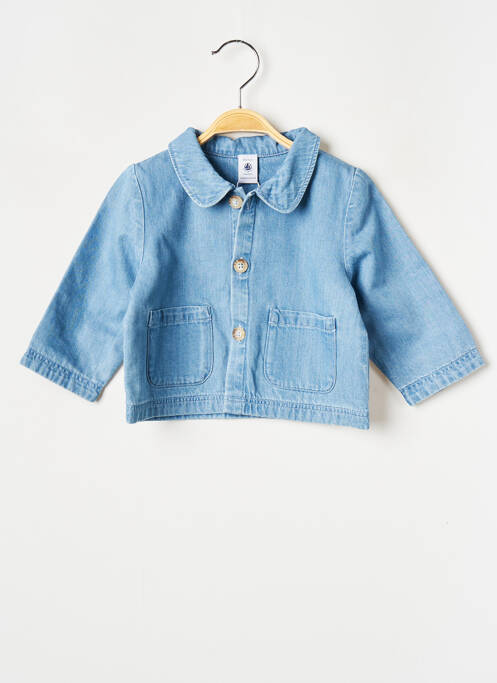 Veste casual bleu PETIT BATEAU pour fille