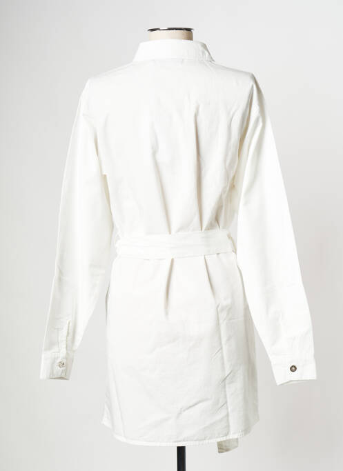 Robe courte blanc NA-KD pour femme