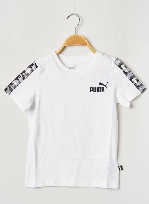 T-shirt blanc PUMA pour garçon