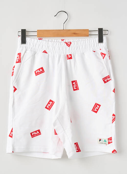 Short blanc FILA pour garçon
