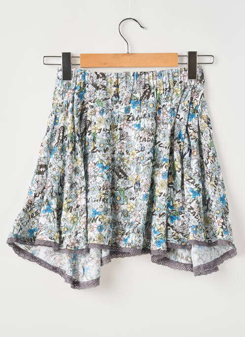 Jupe mi-longue bleu ZADIG & VOLTAIRE fille