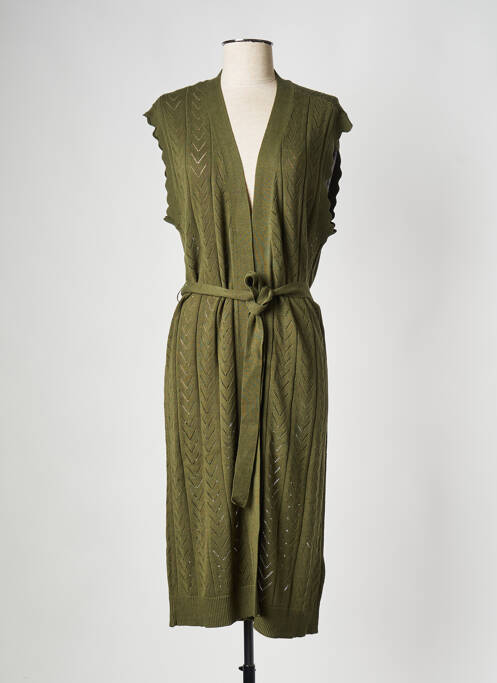 Gilet sans manche vert VILA pour femme